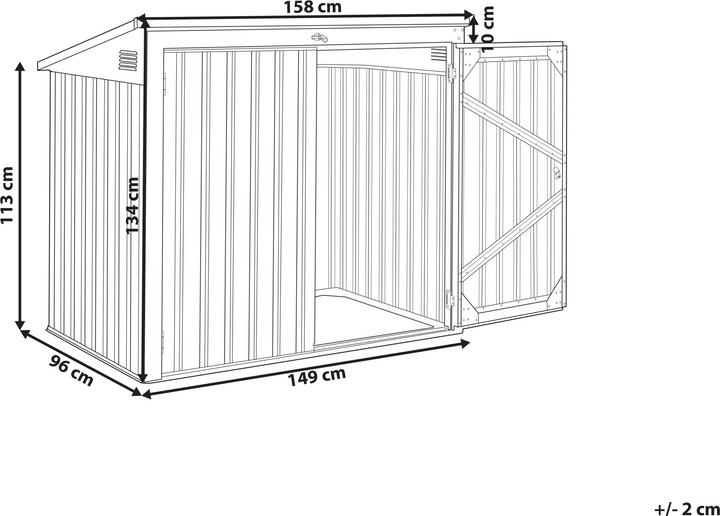 Actual product image Beliani Moena