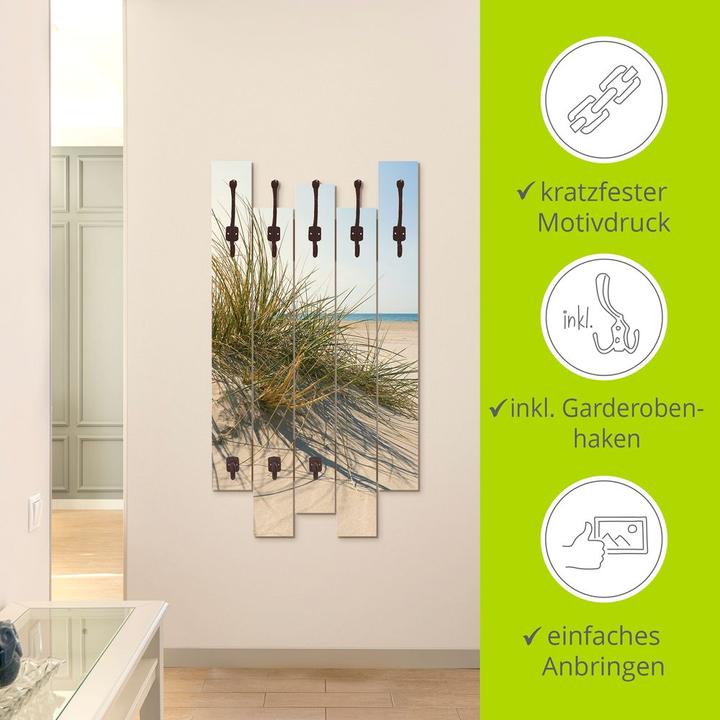 Image du produit Artland Vestiaire, 5 panneaux Gris Plage S9ZI