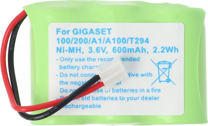 Image du produit Siemens Batterie Gigaset 100, 200, A1, A100