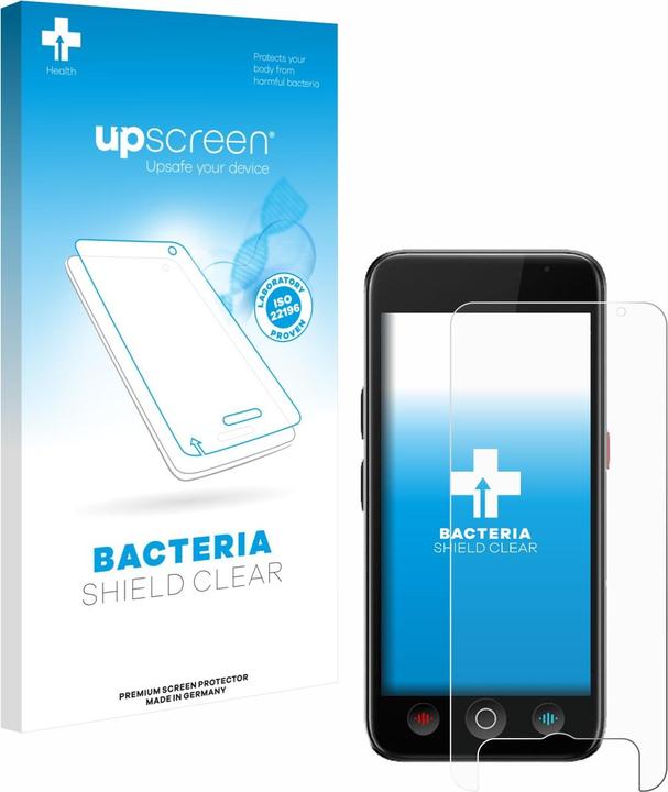 upscreen Schutzfolie Displayschutz Displayschutzfolie Folie Klar antibakteriell