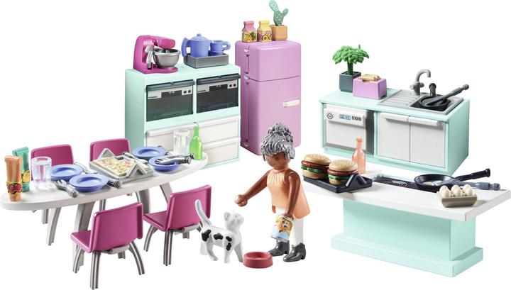 Produktbild Playmobil Küche mit Essplatz (71608, Playmobil My Life)