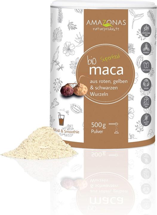 Produktbild Amazonas Bio Pulver 100 % pur (1 Stück, Pulver, 500 g)
