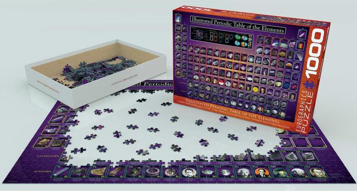 Produktbild Eurographics Illustriertes Periodensystem (1000 Teile)