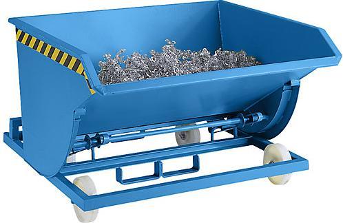 Immagine prodotto eurokraft pro Contenitore ribaltabile per trucioli, con ruote in poliammide (300 l)