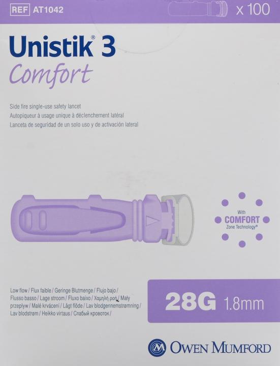 Produktbild Owen Mumford Sicherheitslanzetten Comfort (Lanzette)