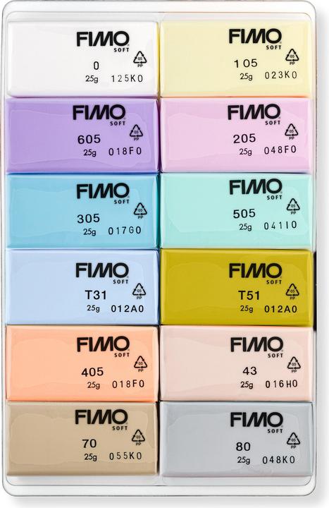 Actual product image Fimo Soft Colour Pack