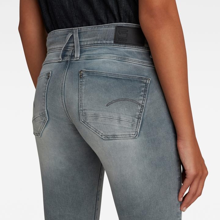 Produktbild G-Star Lynn Mid Skinny Jeans faded industrial grey (W30/L34)