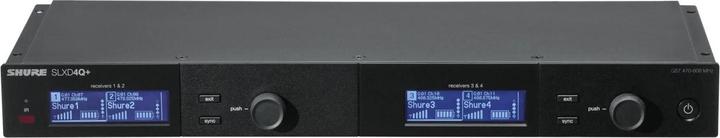 Actual product image Shure SLXD4QDAN+E=-G65 - Odbiornik poczwórny cyfrowy (470-606 MHz)