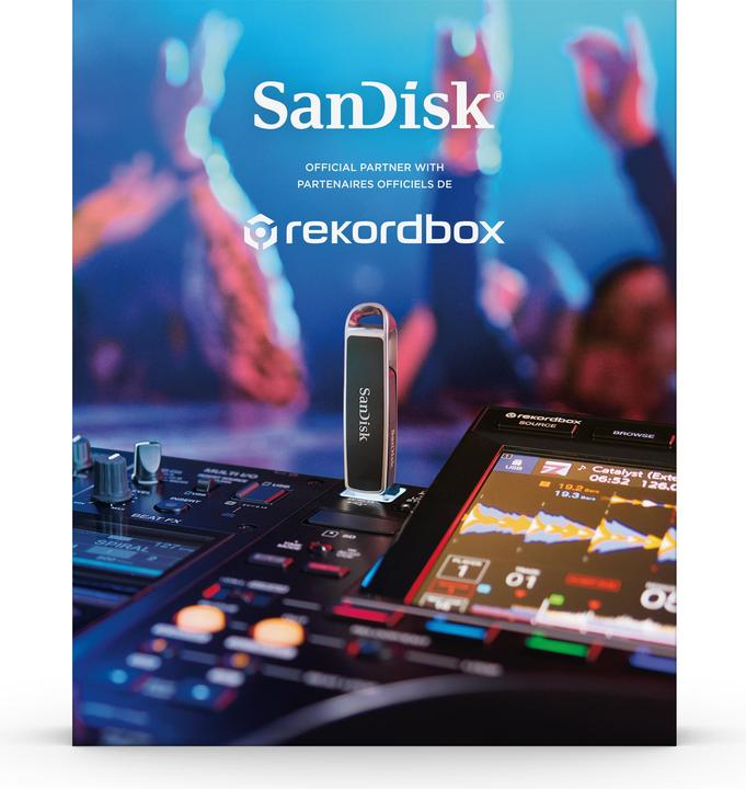 Productafbeelding SanDisk DJ Flash Drive 512GB (512 GB, USB-A, USB-C)