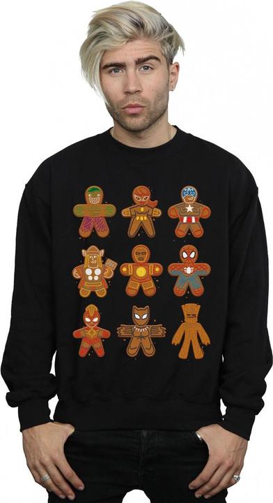 Immagine prodotto Avengers Christmas Gingerbread Felpa Uomo (XL)