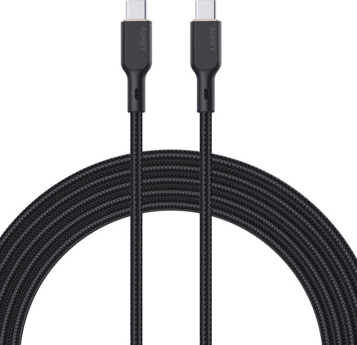 Aukey USB-C Cable, 100W, 1m - Black (1 m)