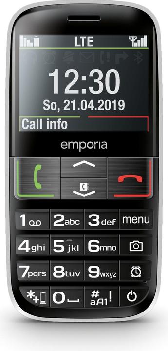 Emporia ACTIVE 4G Black 2.3 Easy to use 4G – official version of the UK and Ireland (2.31", 2 Mpx, 4G)
