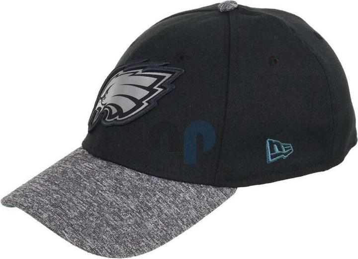 Actual product image New Era NFL - Philadelphia Eagles - Grey Collection 39Thirty Cap Black SM (54, 55, 56, 57)