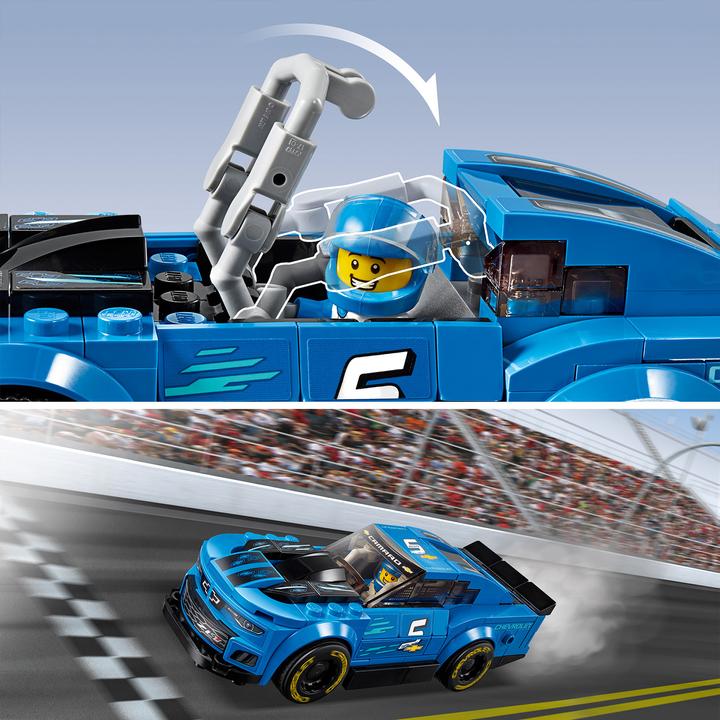 Produktbild LEGO Rennwagen Chevrolet Camaro ZL1 (75891, LEGO Speed Champions)