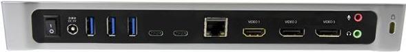 Immagine prodotto StarTech Docking station USB-C 4K a triplo monitor (USB-C, 6 Porti)