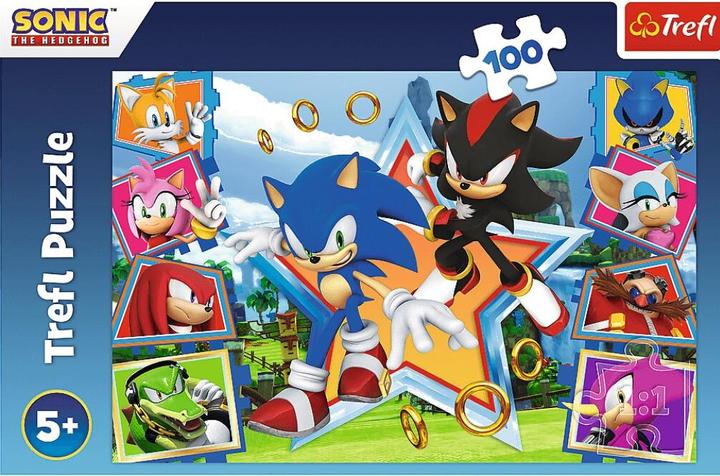 Image du produit Jakks Pacific Sonic Casse-tête - Séga (100 pièces)