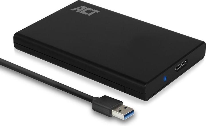2.5" SATA hard drive enclosure, screwless, USB 3.2 Gen1 (2.5")
