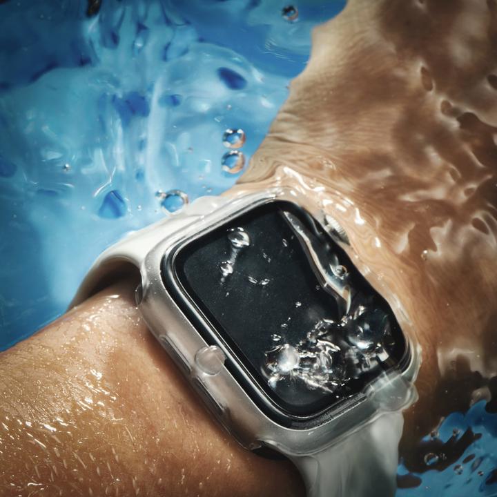 Actual product image Hama Protective Case for Apple Watch 7/8, 41mm, Transparent