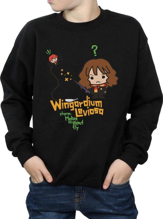 Actual product image Boys Wingardium Leviosa Hermione Sweatshirt (140, 146)