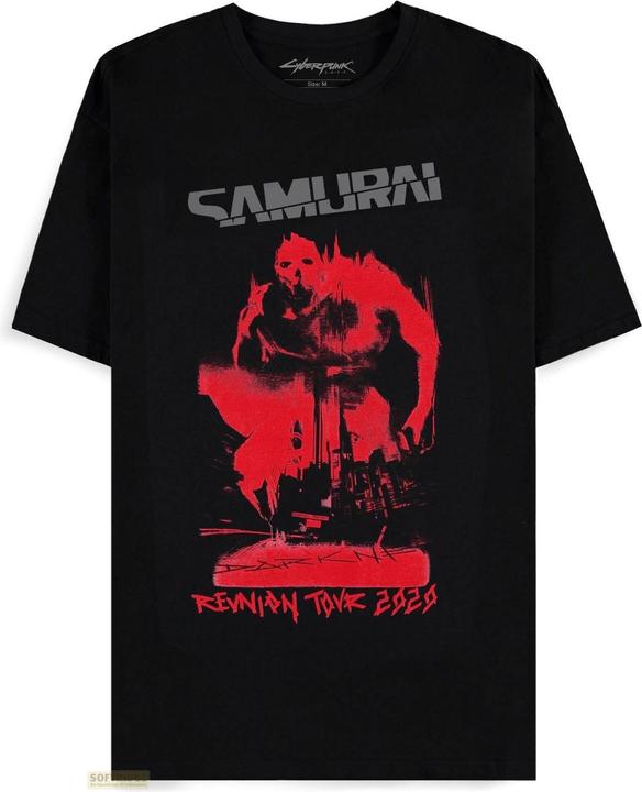 Image du produit Difuzed Cyberpunk 2077 - Samurai Reunion Tour 2020 T-shirt manches courtes homme - M (M)