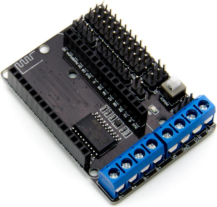 Actual product image Purecrea NodeMCU ESP12E Motor Shield L293D ESP8266