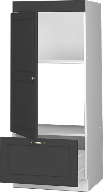 Actual product image Vicco Mikrowellenschrank Fame-Line (60 x 58 x 153.5 cm)