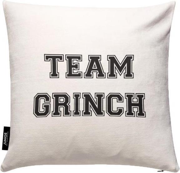 Actual product image Juniqe Team Grinch - Christmas (50 x 50 cm)