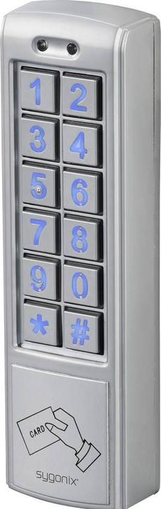 Sygonix SY-6421352 Code-Tastatur mit RFID Oberflächenmontage 12 V DC/AC, 24 V D (Key card, Electronic numerical code)