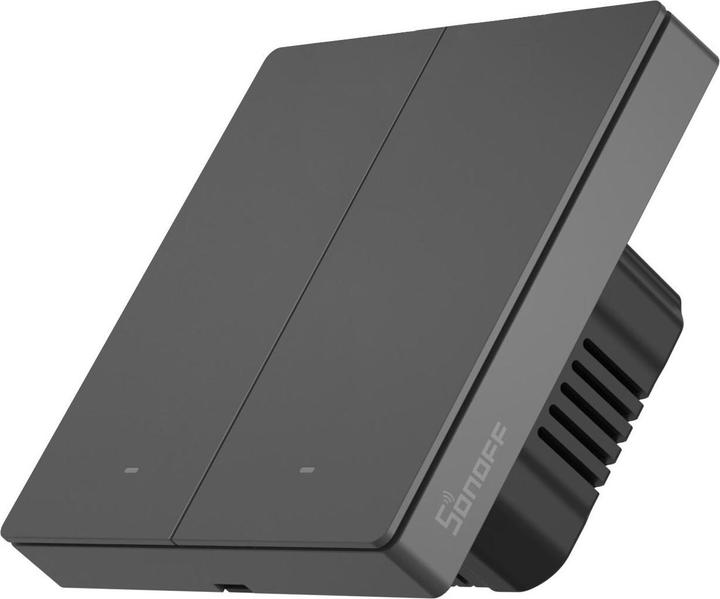 Produktbild Sonoff WiFi-Lichtschalter M5-2C-86, 2-fach, 230 V, 10A