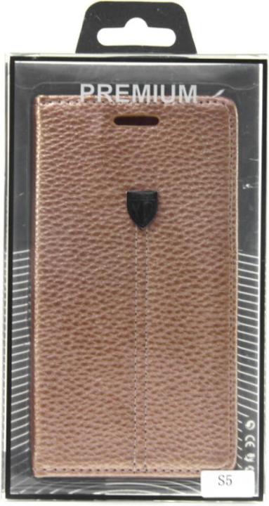 Produktbild Xundd Book Case Fashion for Galaxy S5 - gold 4250710563838 (Samsung Galaxy S5)