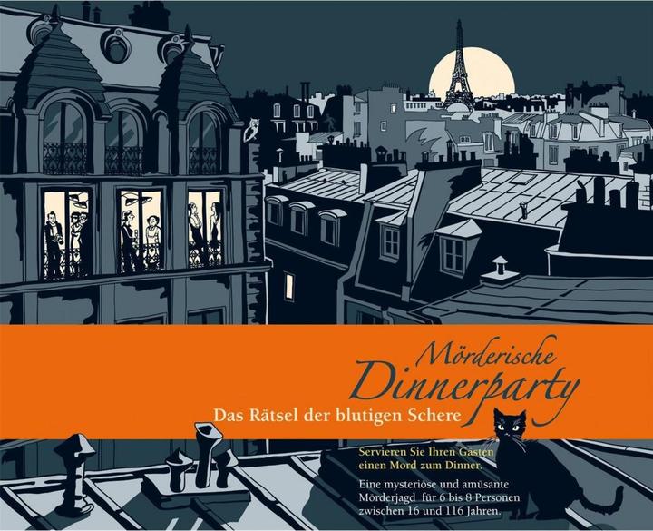 Image du produit Dîner meurtrier Le mystère des ciseaux ensanglantés (Allemand)