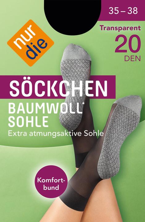 Actual product image Nur Die Socks cotton sole (Single pack, 35 - 38)