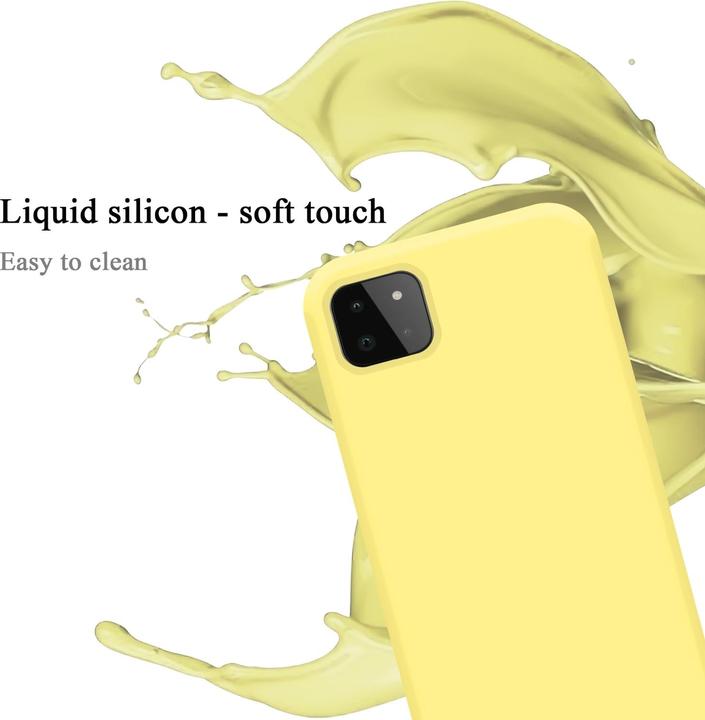 Actual product image Cadorabo TPU Liquid Silicone Case Cover (Samsung Galaxy A22 5G)
