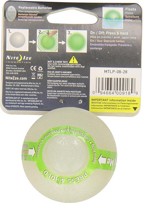 Actual product image Nite Ize Meteorlight (Ball toy dog)