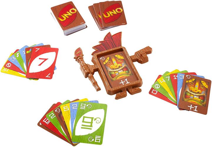 Immagine prodotto Mattel Games UNO Tiki Twist (Italiano, Francese, Inglese, Tedesco)