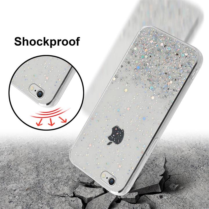 Produktbild Cadorabo TPU Cover funkelnder Glitter (Apple iPhone 6 Plus)