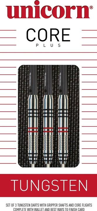Actual product image Unicorn Core Plus Tungsten Steel Darts (21 g)