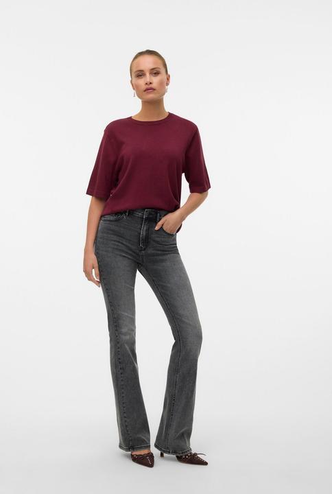 Produktbild Vero Moda VMGIGI Hohe Taille Ausgestellt Jeans Ausgestellt (32)