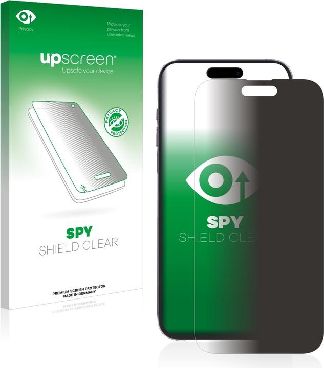 Actual product image upscreen Spy Shield Privacy Protector (1 Piece, Apple iPhone 14 Pro Max)