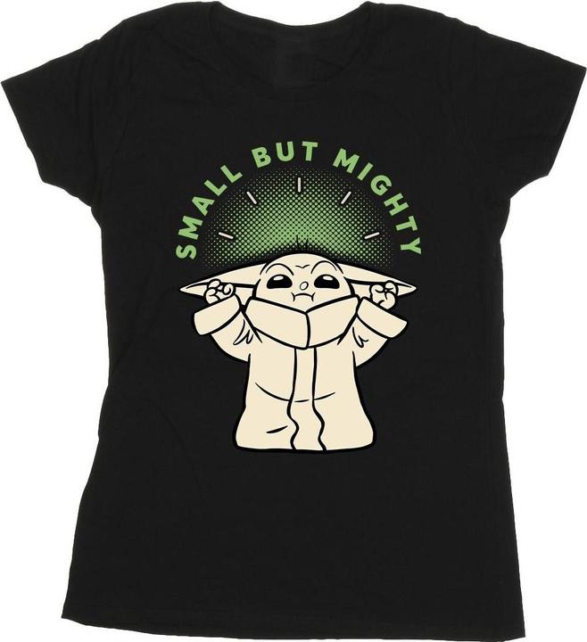 Immagine prodotto Star Wars The Mandalorian Small But Mighty Grogu Maglietta Donna (XL)