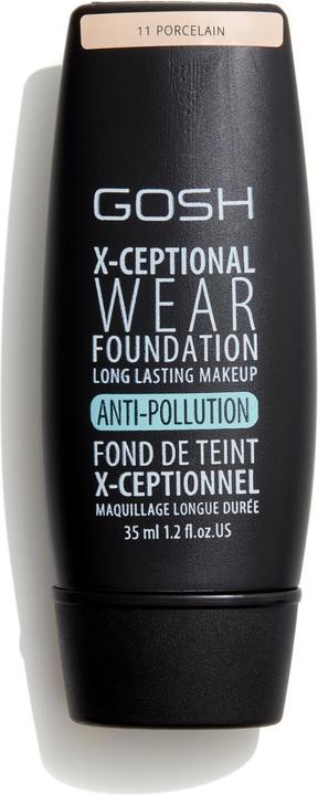 Actual product image Gosh X-CEPTIONAL WEAR FOUNDATION long lasting makeup #11-porcelai (11)