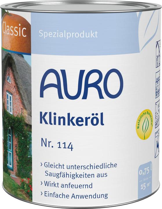 AURO Klinkeröl Nr. 114 (Transparent, 0.75 l)