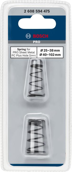Actual product image Bosch Professional Zubehör PRO Sheet Metal PC Plus hole saw ejector spring (8 millimetres)