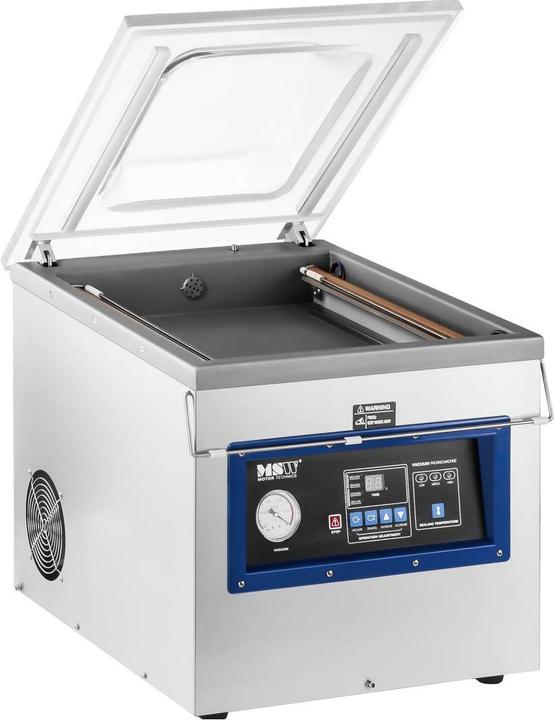 MSW Vakuumierer Vakuumiergerät Profi Folienschweissgerät Edelstahl 900 W 20 m3/h