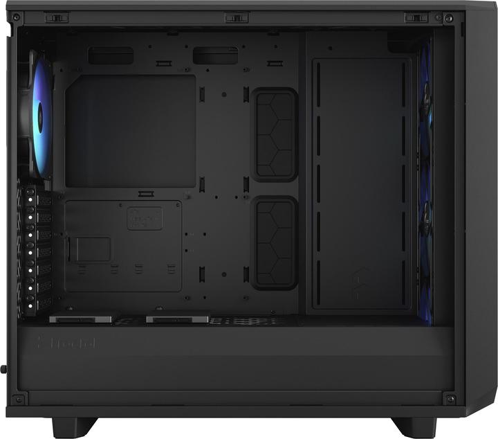 Actual product image Fractal Go Meshify 2 Lite RGB Black TG Light Tint (mATX, Mini-ITX, ATX, E-ATX)