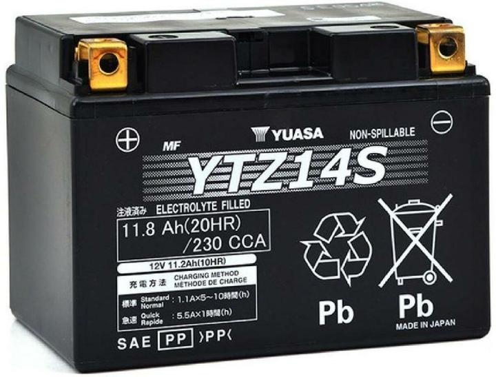 Immagine prodotto Yuasa YTZ14S (12 V, 11.20 Ah, 230 A)