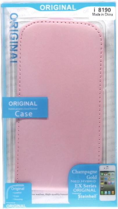 Image du produit OEM Slim Leather Flip Case Galaxy S3 mini rose (Samsung Galaxy S3 Mini)