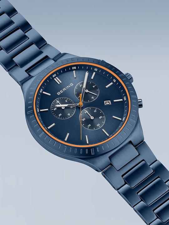 Actual product image Bering Titanium wristwatch (Chronograph, 43 mm)
