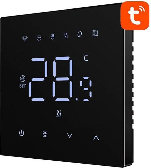Actual product image Avatto Smart thermostat WT410-BH-3A-B Gas Boiler 3A WiFi