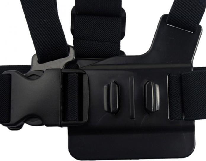 Actual product image Hurtel Chest Mount chest harness for GoPro SJCAM action cameras (GoPro Hero 4, GoPro Hero 5, GoPro Hero 7)